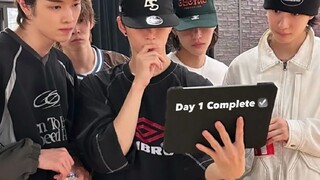 RIIZE [تعلم الرقص + ملصقات سانتشو دونغ لـ RIIZE ♥ المجموعة الكاملة] تحديث إنستغرام 0108