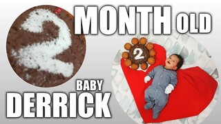 BABY SHEIRANZ DERRICK CELEBRATES 2nd MONTH so HAPPY