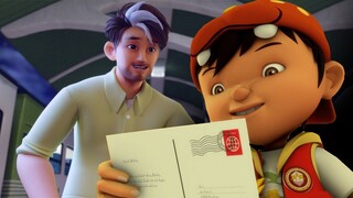 Poskad dari Ayah dan Mak BoBoiBoy