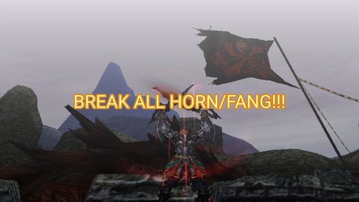 [MHFU] HV TROPHY BREAK HORN/FANGS