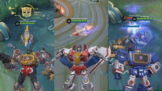 GAMEPLAY SKIN TRANSFORMER 2.0 - GRIMLOCK ROGER, SOUNDWAVE POPOL, STARSCREAM ALDOUS