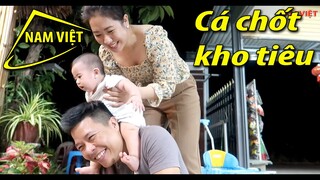 Bữa cơm cá chốt kho tiêu cùng anh chị 3 - Nam Việt 1419