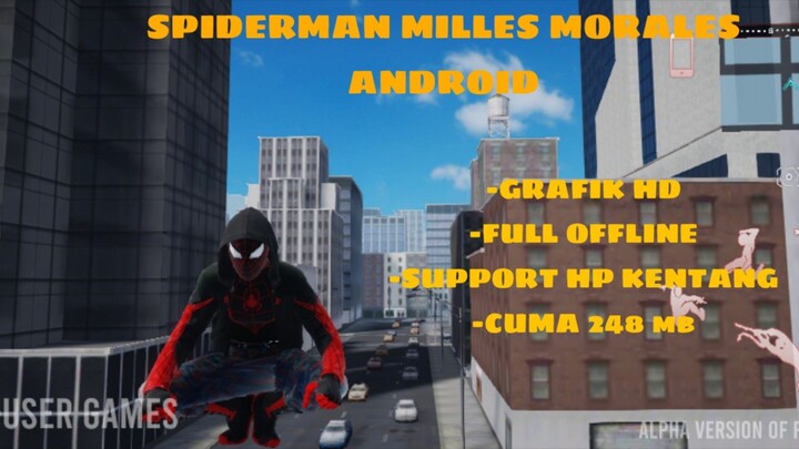 SPIDERMAN MILLES MORALES ANDROID FULL OFFLINE