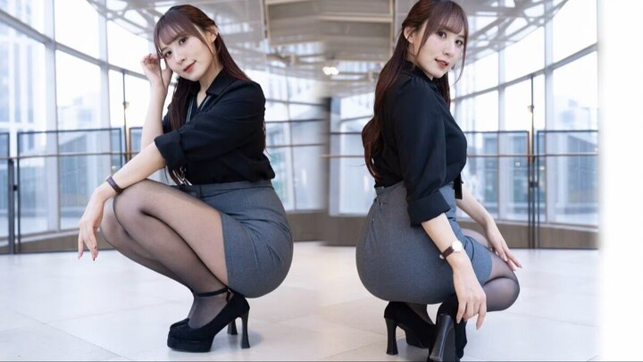 Secretary Big Cat’s off work and bouncing with joy again～