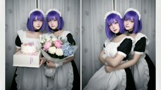 Kaede x Suzu Cosplay 💜 💜