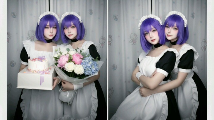 Kaede x Suzu Cosplay 💜 💜