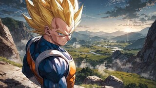 Drawing Vegeta from anime biji naga 🐉