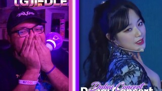 【Sub Việt】Bé con đã trở lại! Bố Nhi xem reaction của (G)I-DLE trên sân khấu Dubai, cảm xúc đan xen n