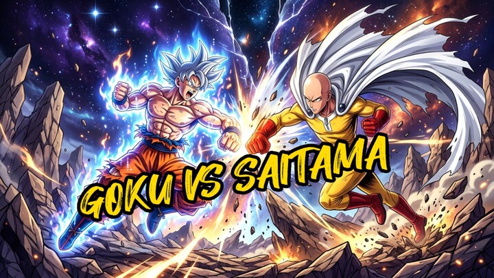🔥 GOKU VS SAITAMA — THE ULTIMATE BATTLE! 🔥