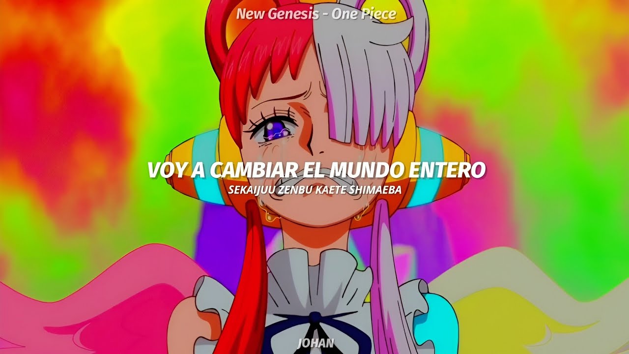 One Piece Film Red Theme Song Full New Genesis Uta Ado Amv Sub Espanol Bilibili