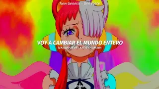 One Piece Film Red Theme Song Full || New Genesis - Uta (Ado) || AMV sub espaÃ±ol