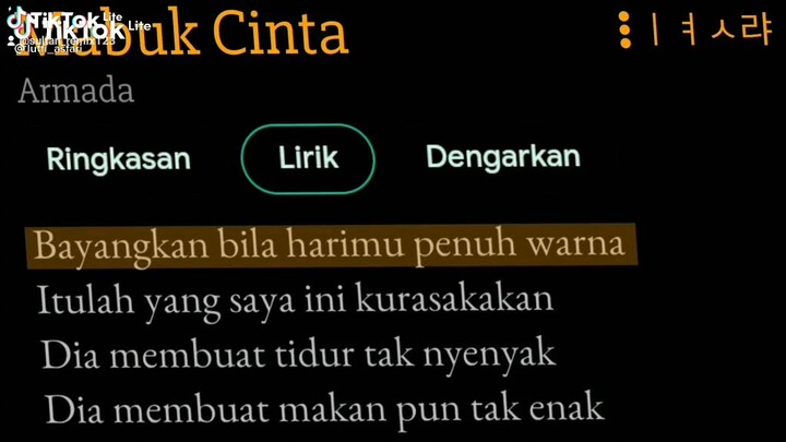 nanti mabuk cinta