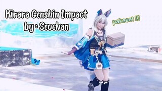 "COSWALK JADI KURIR INAZUMA di EVENT COSPLAY, PAKETNYA KAKA NYAW~"