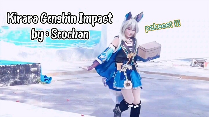 "COSWALK JADI KURIR INAZUMA di EVENT COSPLAY, PAKETNYA KAKA NYAW~"