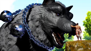 This NEW WOLF TITAN Has The Power To Defeat GODZILLA! (18) - Ark Modded Survival