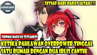 KETIKA PAHLAWAN OVERPOWER TINGGAL SATU RUMAH DENGAN DUA IBLIS CANTIK - ALUR CERITA ANIME