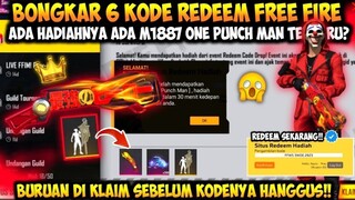 KODE REDEEM FREE FIRE TERBARU 2024 HARI INI‼️SHOTGUN M1887 ONE PUNCH MAN!!