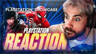 Playstation Showcase LIVE REACTION! | Spider-Man 2, Marathon e Metal Gear Solid 3