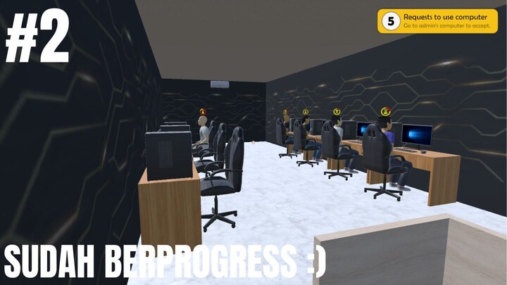 Mulai Berprogress😁 - Internet And Gaming Cafe