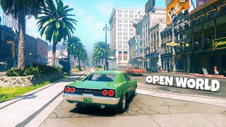 Top 5 Realistic Open World Driving Games for Android & iOS 2022! [High Graphics]