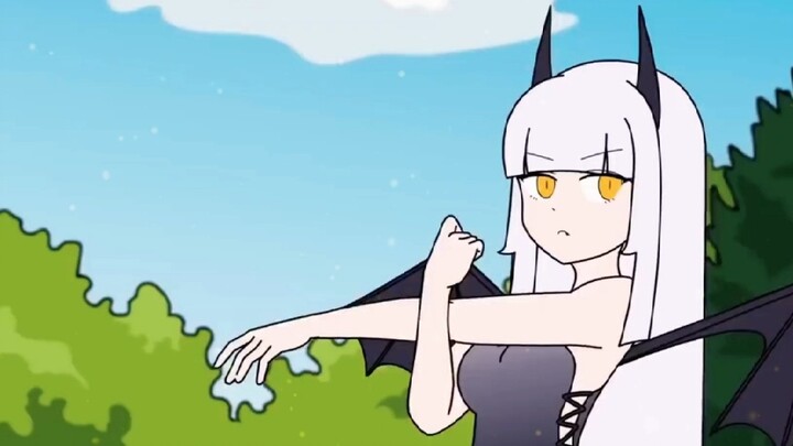 The dragon wanted to fight a powerful human, but was tricked into having children.