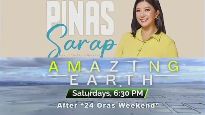 GMA 7 Network Commercial Break March 14 & 15, 2026 (Saturday & Sunday) (Pinasarap & Amazing Earth)