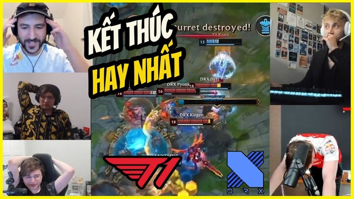 PHẢN ỨNG CÁC STREAMER KHI CHỨNG KIẾN DRX VÔ ĐỊCH CKTG 2022