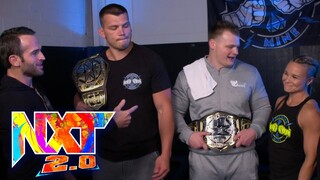 Julius & Brutus Creed take in their title victory with Diamond Mine: WWE NXT, June 7, 2022