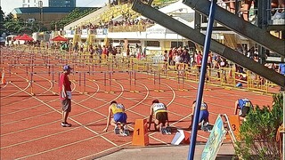 110m Hurdles Sec Boys Heat 1 Palarong Pambansa 2024 Cebu City