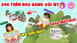 PLAY TOGETHER | LÁI UFO LÊN ĐẢO BĂNG SỐNG 24H CÙNG NGƯỜI YÊU, TAI NGHE MỚI