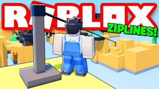 ZIPLINE UPDATE! *New Kit, Ziplines & More!* Roblox Bedwars