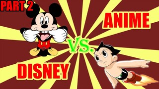 The History of Japanese Anime/Manga (Exploration Period) - The God of Manga, Disney vs. Anime