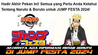 AKHIRNYA ADA INFORMASI RESMI BORUTO DI JUMP FESTA 2024