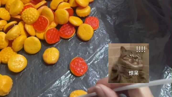 Oh my god, this is actually hand-packed? I never want to eat it again!!!