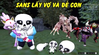 GTA 5 - Sans cưới vợ sinh con - Chuyện tình lạ lùng ở thế giới Quỷ | GHTG