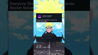 Everyone Shocked When Saw Naruto Rocket Robot🔥😈 |#shorts#viral#trending#naruto#narutoshippuden