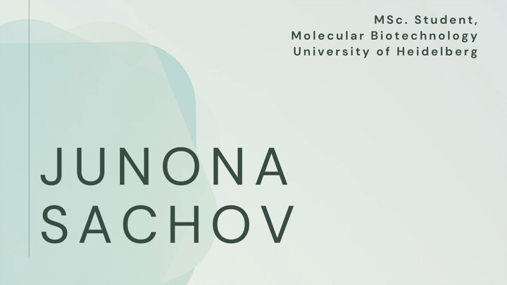 YGS 2026 Application Video - Junona Sachov