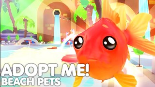 😱*NEW* BEACH PETS REVEALED!👀 ADOPT ME BEACH MAP UPDATE RELEASE DATE! +INFO ROBLOX