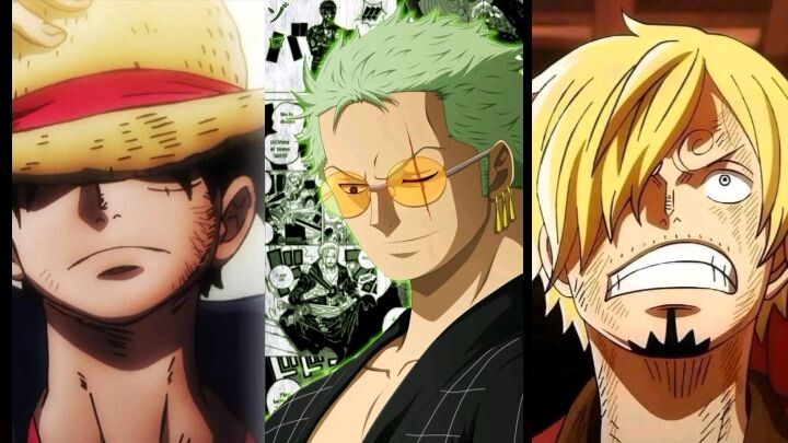 luffy x zoro x sanji