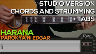 Parokya Ni Edgar - Harana Guitar Tutorial [CHORDS AND STRUMMING + TABS]