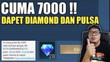 SEBELUM HABIS !! CUMA 7000 RUPIAH DAPET DIAMOND DAN PULSA ! DI JAMIN LANGSUNG MASUK !! BURUAN