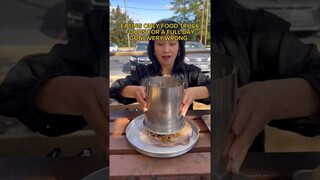 EATING ONLY FOOD TRUCKS FOODS FOR A FULL DAY #shorts #viral #mukbang