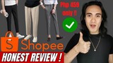 SHOPEE REVIEW | Murang Pants & Trousers Sa SHOPEE | 459 Pesos Lang!!