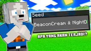 AKU MENCOBA SEED YOUTUBER MINECRAFT DAN INILAH YANG TERJADI!