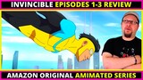 Invincible Episodes 1-3 Review -  Amazon Original Animated Series
