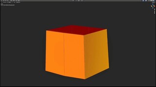 The creative process from cube to human figure