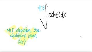 #3 2017 MIT Integration Bee Qualifying Exam