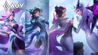 Arena Of Valor New Skin Aquatic Charisma Taara, Aoi, Sephera, & Marja