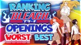 Ranking All the Bleach Openings from Worst to Best