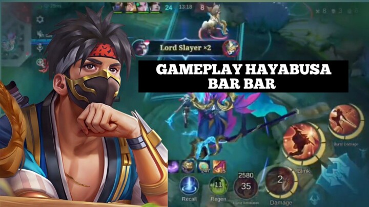 Kapan lagi bar bar pake hayabusa